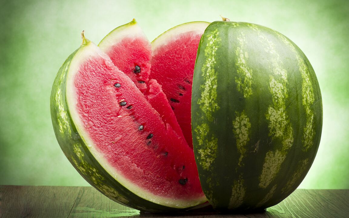 So wählen Sie eine Wassermelone